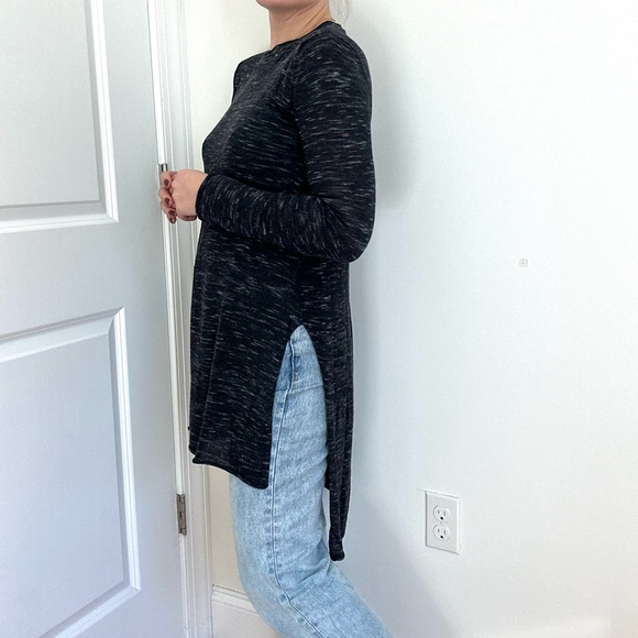 Zara Side Slit Long Sleeve Tunic Top - Picture 4 of 12